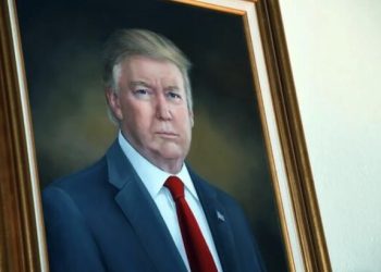 Trump Throws Shade at Capitol Portrait: “I’d Rather it Be a Blank Wall!”